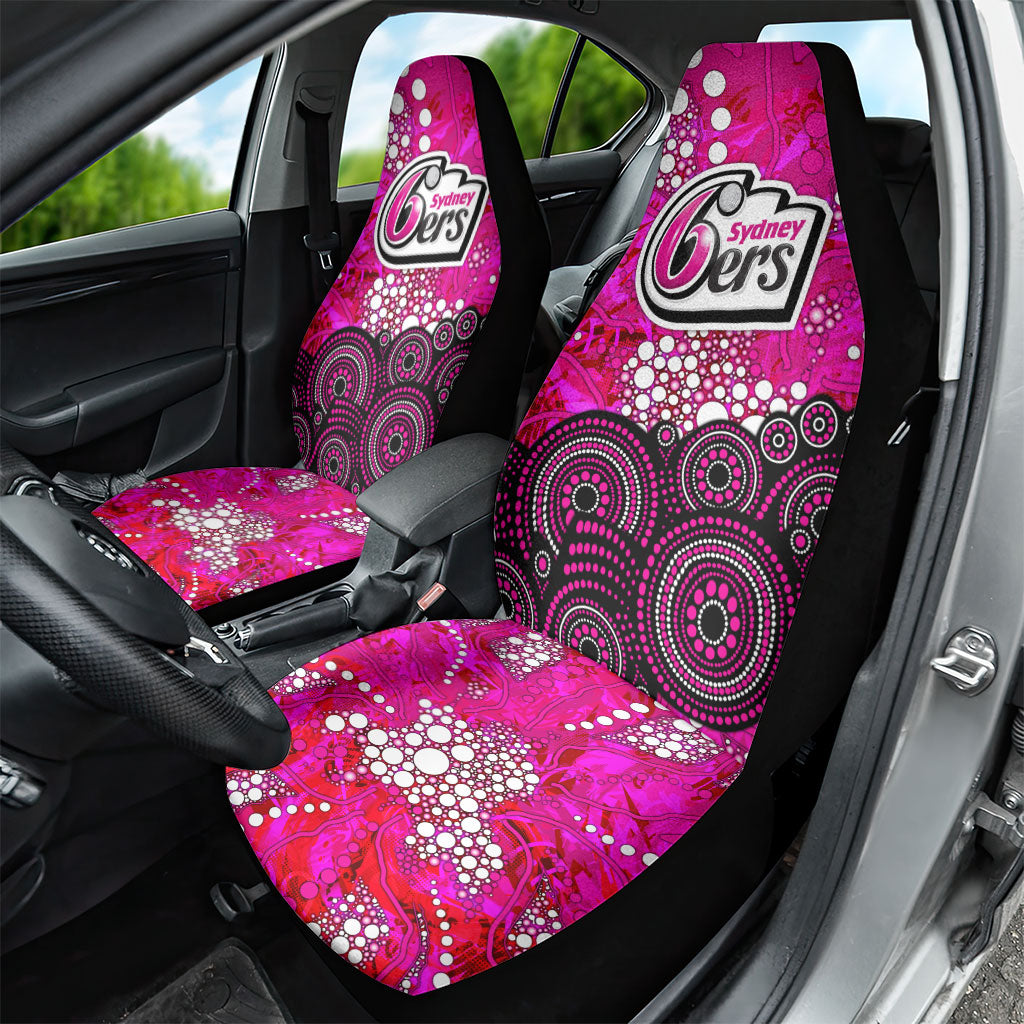 Sydney Sixers Car Seat Cover Graffiti Urban Aboriginal Dot Abstract Design