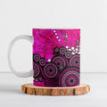 Sydney Sixers Ceramic Mug Graffiti Urban Aboriginal Dot Abstract Design