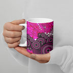 Sydney Sixers Ceramic Mug Graffiti Urban Aboriginal Dot Abstract Design