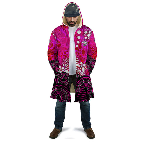 Sydney Sixers Cloak Graffiti Urban Aboriginal Dot Abstract Design