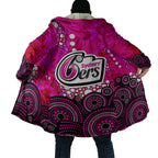Sydney Sixers Cloak Graffiti Urban Aboriginal Dot Abstract Design