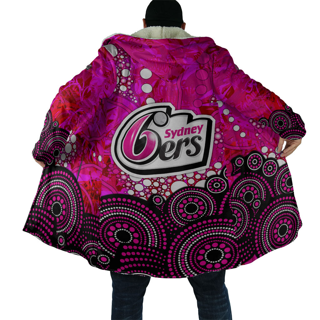 Sydney Sixers Cloak Graffiti Urban Aboriginal Dot Abstract Design