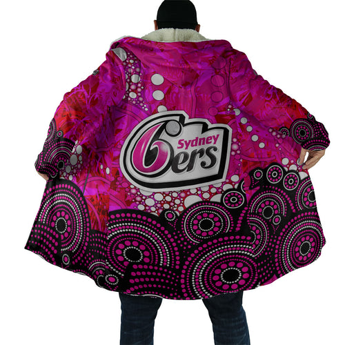 Sydney Sixers Cloak Graffiti Urban Aboriginal Dot Abstract Design