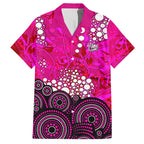 Sydney Sixers Hawaiian Shirt Graffiti Urban Aboriginal Dot Abstract Design