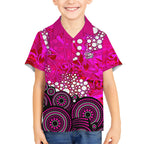Sydney Sixers Hawaiian Shirt Graffiti Urban Aboriginal Dot Abstract Design