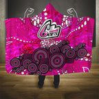 Sydney Sixers Hooded Blanket Graffiti Urban Aboriginal Dot Abstract Design