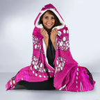 Sydney Sixers Hooded Blanket Graffiti Urban Aboriginal Dot Abstract Design