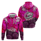 Sydney Sixers Hoodie Graffiti Urban Aboriginal Dot Abstract Design