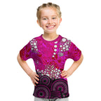 Sydney Sixers Kid T Shirt Graffiti Urban Aboriginal Dot Abstract Design