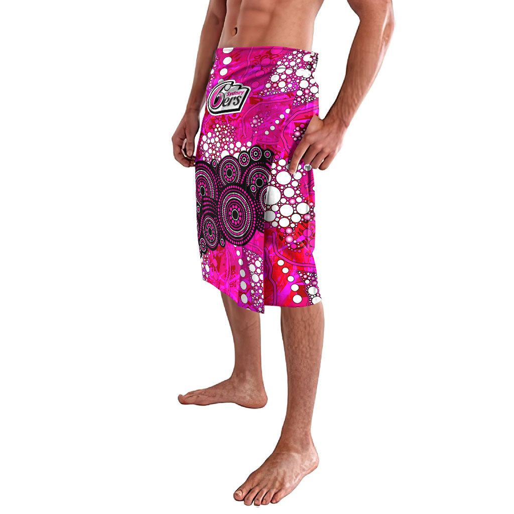 Sydney Sixers Lavalava Graffiti Urban Aboriginal Dot Abstract Design