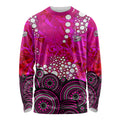 Sydney Sixers Long Sleeve Shirt Graffiti Urban Aboriginal Dot Abstract Design