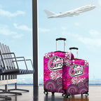 Sydney Sixers Luggage Cover Graffiti Urban Aboriginal Dot Abstract Design