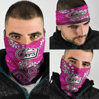 Sydney Sixers Neck Gaiter Graffiti Urban Aboriginal Dot Abstract Design