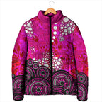 Sydney Sixers Padded Jacket Graffiti Urban Aboriginal Dot Abstract Design