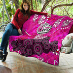 Sydney Sixers Quilt Graffiti Urban Aboriginal Dot Abstract Design