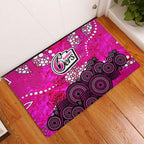 Sydney Sixers Rubber Doormat Graffiti Urban Aboriginal Dot Abstract Design