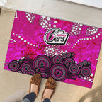 Sydney Sixers Rubber Doormat Graffiti Urban Aboriginal Dot Abstract Design