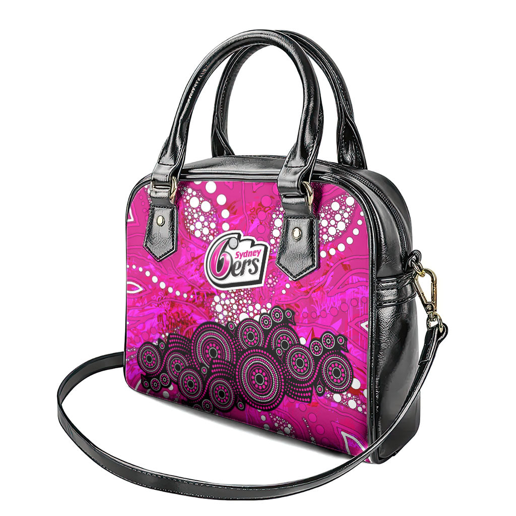Sydney Sixers Shoulder Handbag Graffiti Urban Aboriginal Dot Abstract Design