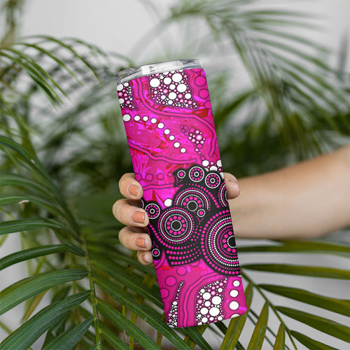 Sydney Sixers Skinny Tumbler Graffiti Urban Aboriginal Dot Abstract Design