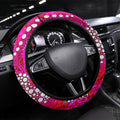 Sydney Sixers Steering Wheel Cover Graffiti Urban Aboriginal Dot Abstract Design