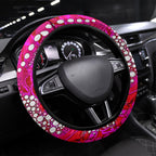 Sydney Sixers Steering Wheel Cover Graffiti Urban Aboriginal Dot Abstract Design