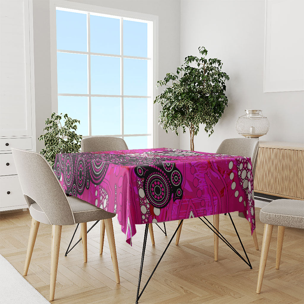 Sydney Sixers Tablecloth Graffiti Urban Aboriginal Dot Abstract Design