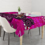 Sydney Sixers Tablecloth Graffiti Urban Aboriginal Dot Abstract Design