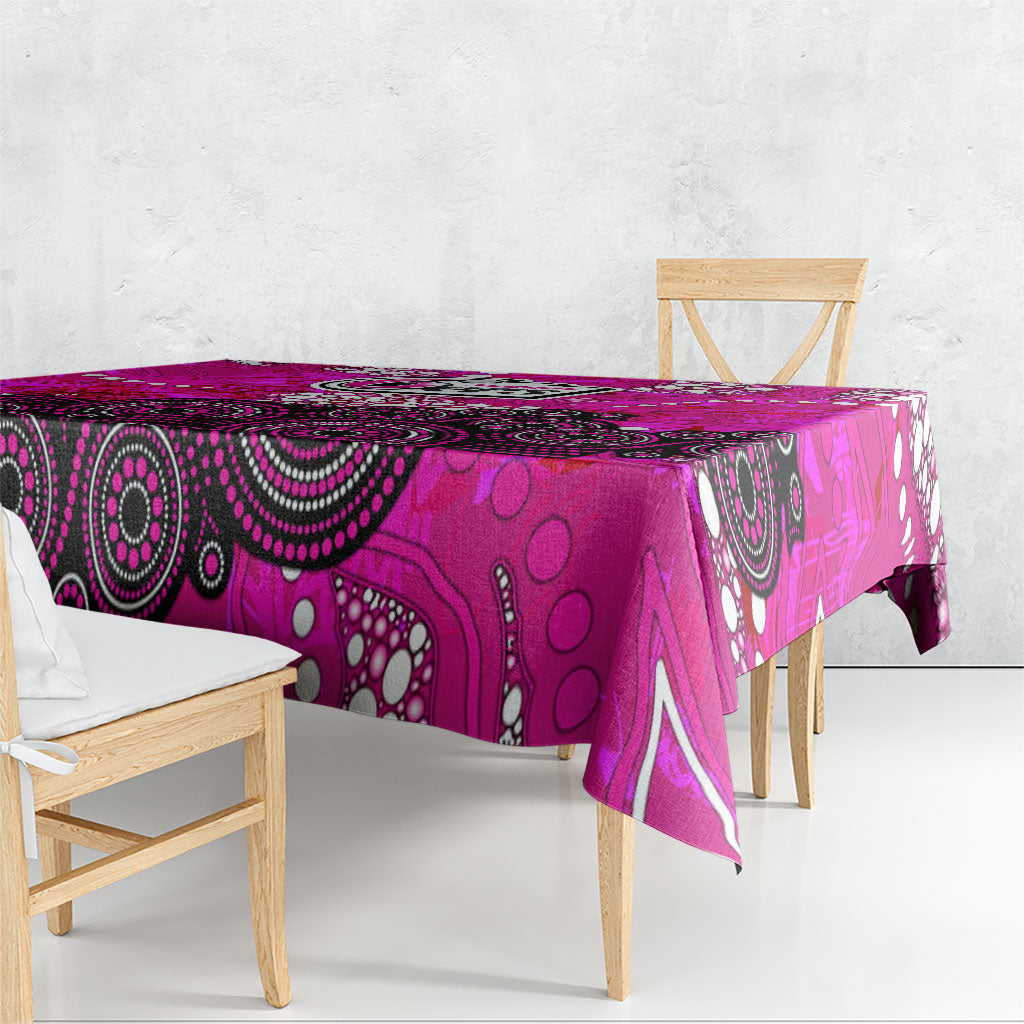 Sydney Sixers Tablecloth Graffiti Urban Aboriginal Dot Abstract Design