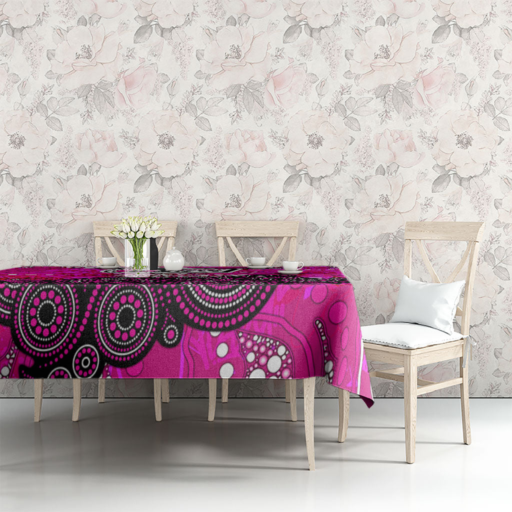 Sydney Sixers Tablecloth Graffiti Urban Aboriginal Dot Abstract Design