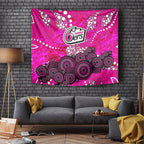 Sydney Sixers Tapestry Graffiti Urban Aboriginal Dot Abstract Design