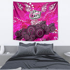 Sydney Sixers Tapestry Graffiti Urban Aboriginal Dot Abstract Design