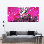 Sydney Sixers Tapestry Graffiti Urban Aboriginal Dot Abstract Design