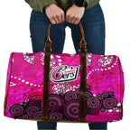 Sydney Sixers Travel Bag Graffiti Urban Aboriginal Dot Abstract Design