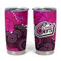 Sydney Sixers Tumbler Cup Graffiti Urban Aboriginal Dot Abstract Design