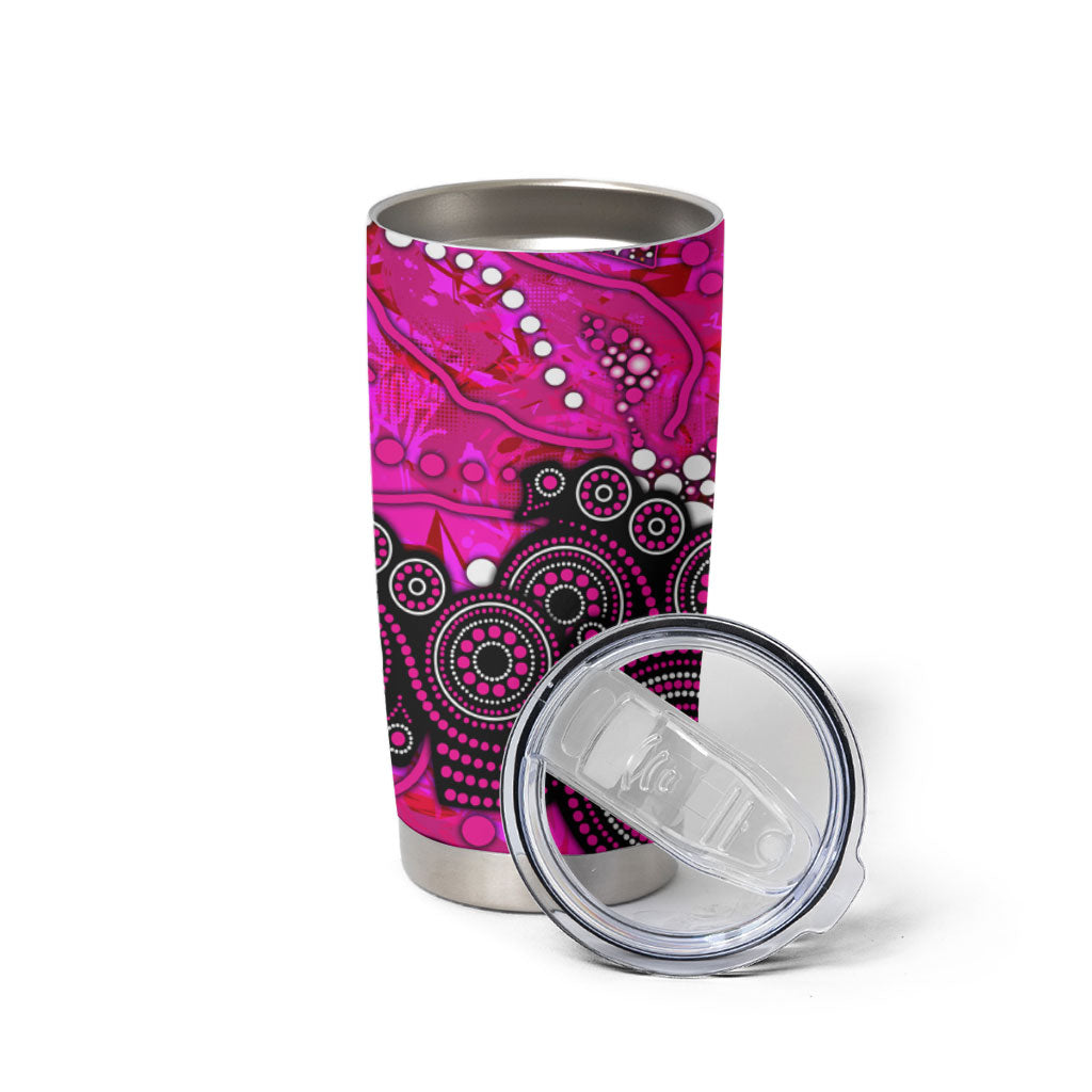 Sydney Sixers Tumbler Cup Graffiti Urban Aboriginal Dot Abstract Design