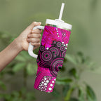 Sydney Sixers Tumbler With Handle Graffiti Urban Aboriginal Dot Abstract Design