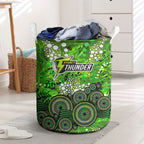 Sydney Thunder Laundry Basket Graffiti Urban Aboriginal Dot Abstract Design