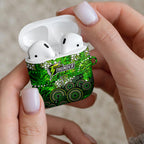 Sydney Thunder AirPods Case Graffiti Urban Aboriginal Dot Abstract Design