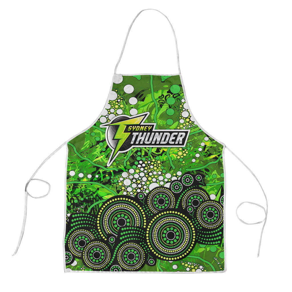 Sydney Thunder Apron Graffiti Urban Aboriginal Dot Abstract Design