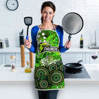 Sydney Thunder Apron Graffiti Urban Aboriginal Dot Abstract Design