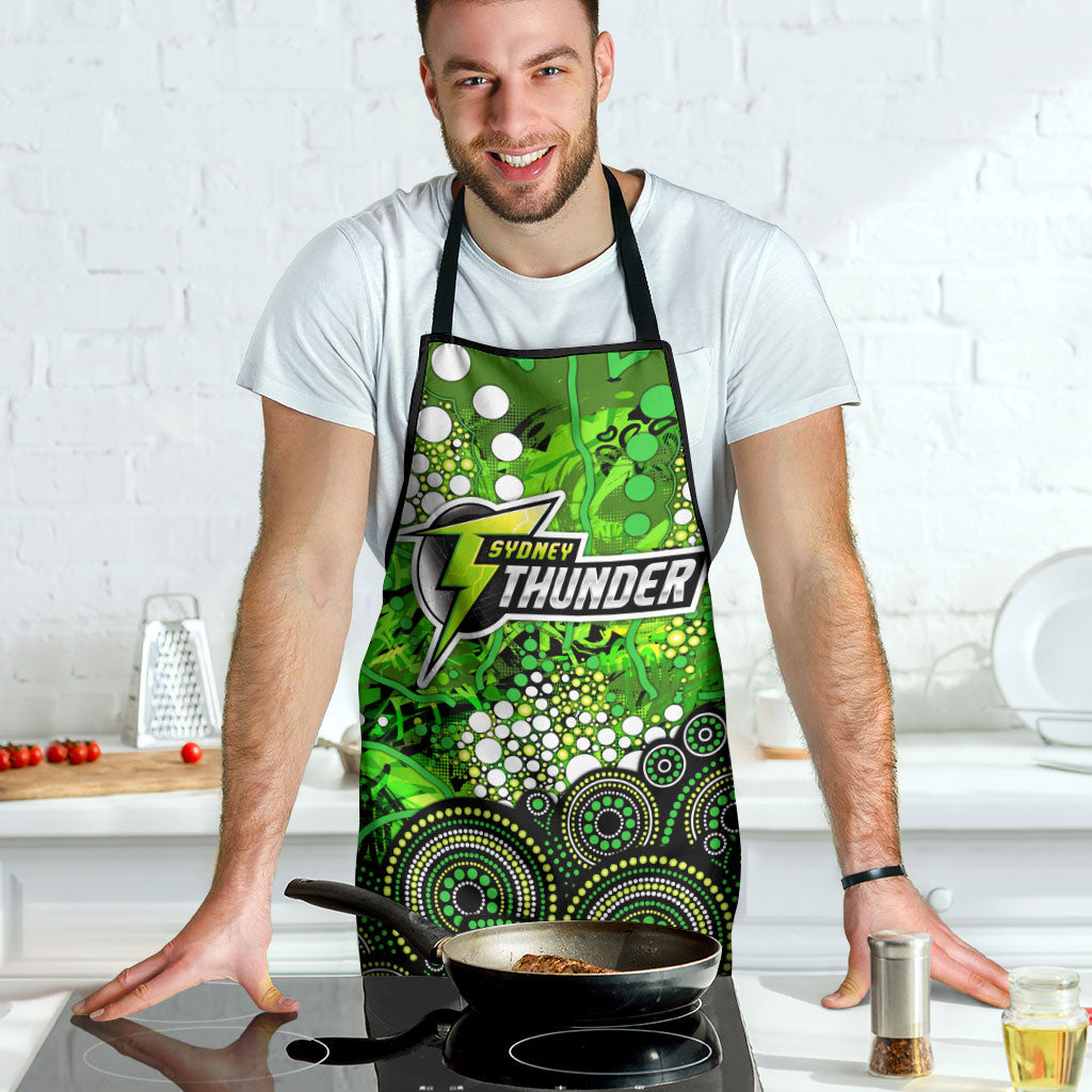 Sydney Thunder Apron Graffiti Urban Aboriginal Dot Abstract Design