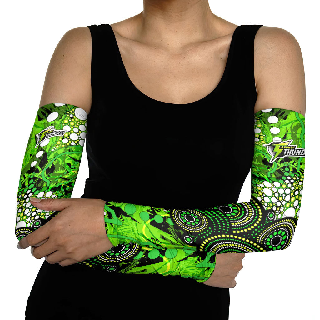 Sydney Thunder Arm Sleeves Graffiti Urban Aboriginal Dot Abstract Design
