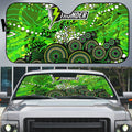 Sydney Thunder Auto Sun Shade Graffiti Urban Aboriginal Dot Abstract Design