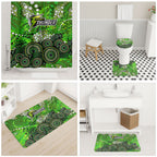 Sydney Thunder Bathroom Set Graffiti Urban Aboriginal Dot Abstract Design
