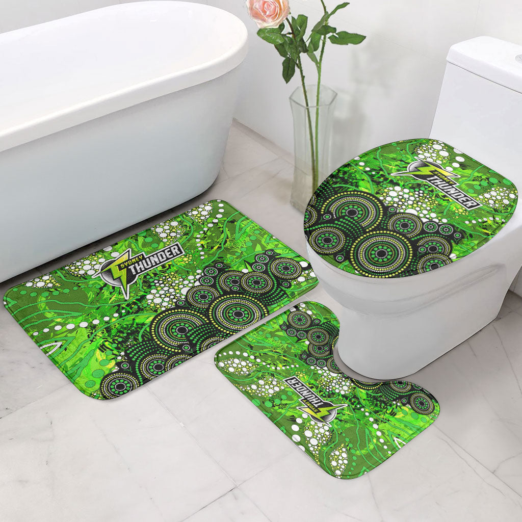 Sydney Thunder Bathroom Set Graffiti Urban Aboriginal Dot Abstract Design