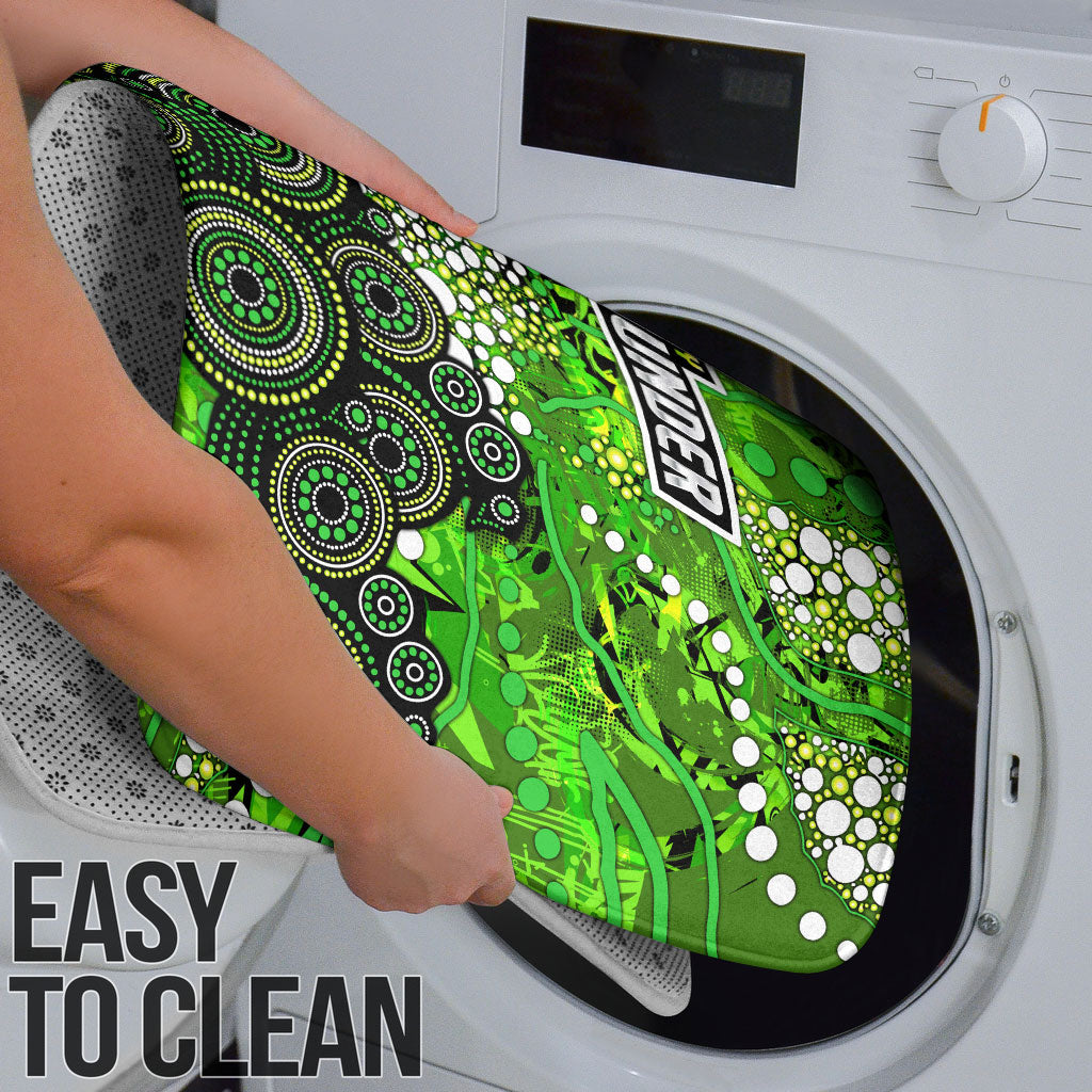 Sydney Thunder Bathroom Set Graffiti Urban Aboriginal Dot Abstract Design