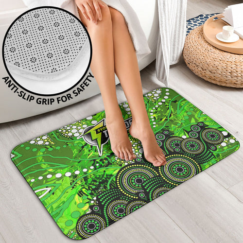 Sydney Thunder Bathroom Set Graffiti Urban Aboriginal Dot Abstract Design