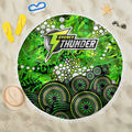 Sydney Thunder Beach Blanket Graffiti Urban Aboriginal Dot Abstract Design