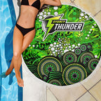Sydney Thunder Beach Blanket Graffiti Urban Aboriginal Dot Abstract Design