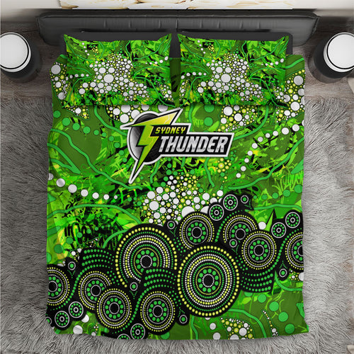 Sydney Thunder Bedding Set Graffiti Urban Aboriginal Dot Abstract Design